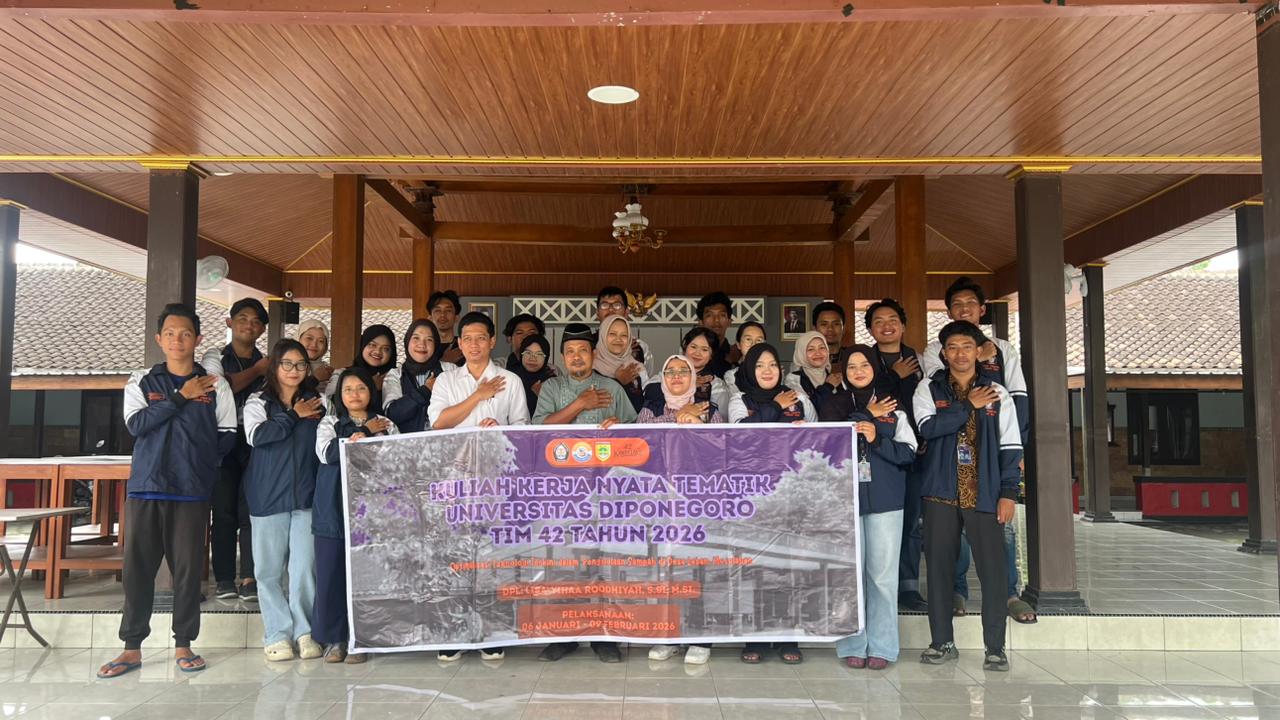 Pelaksanaan Program KKN Tematik UNDIP di Desa Laban, Mojolaban